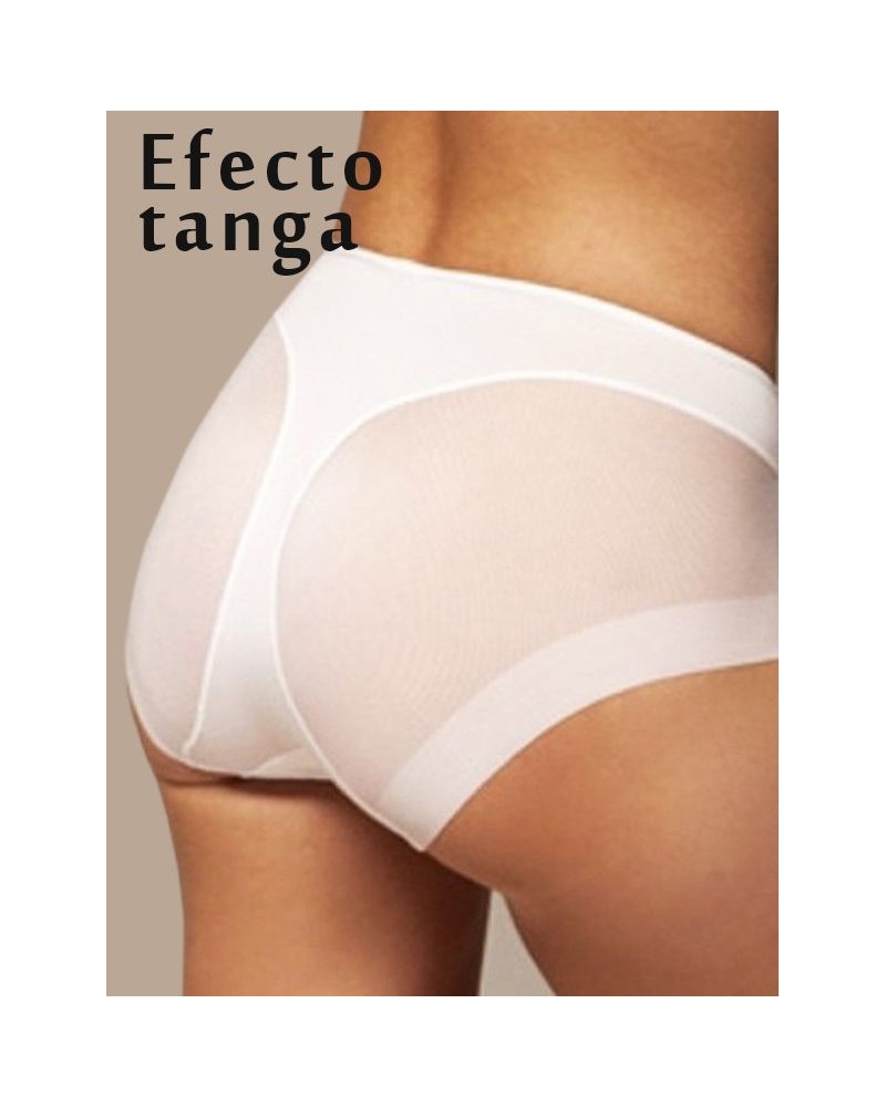 Braga efecto tanga medio invisible Elga