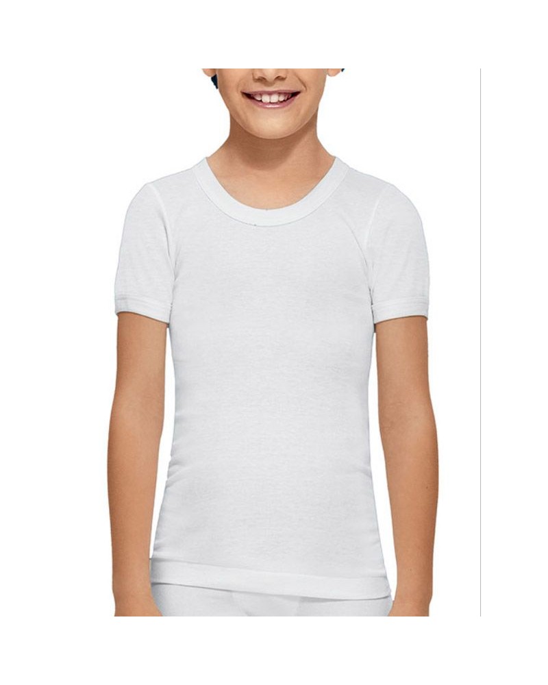 Camiseta manga corta niño algodón Abanderado.