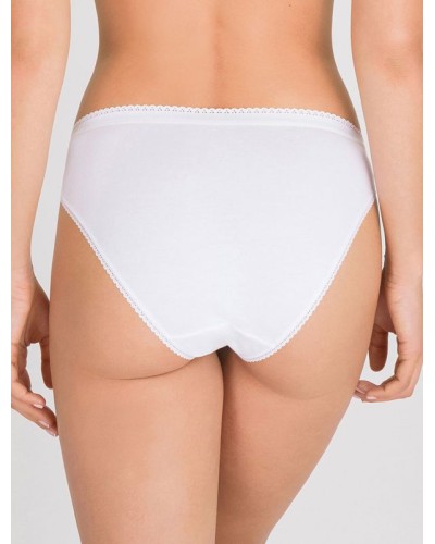 Calcetes high leg cotó Playtex x2