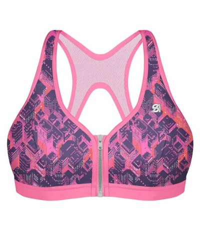 Top esportiu cremallera Shock Absorber
