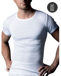 Camiseta de algodón 100%  M/C Abanderado x2