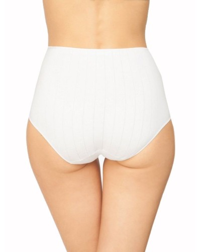 Calça clàssica cotó suau de canalé ample, AVET