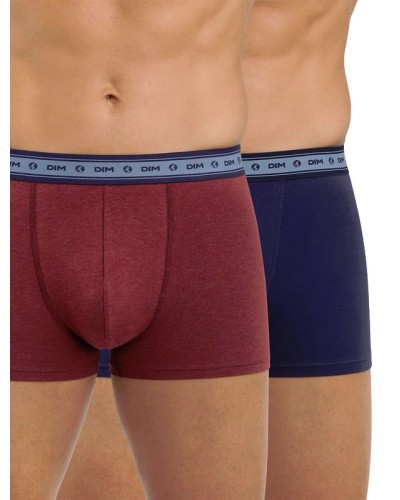 Pack 2 boxers cotó stretch bio Green de Dim