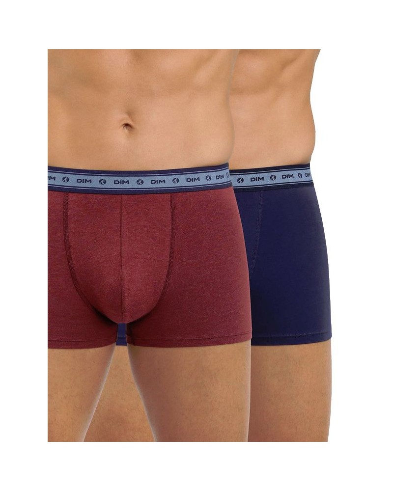 Pack 2 boxers cotó stretch bio Green de Dim