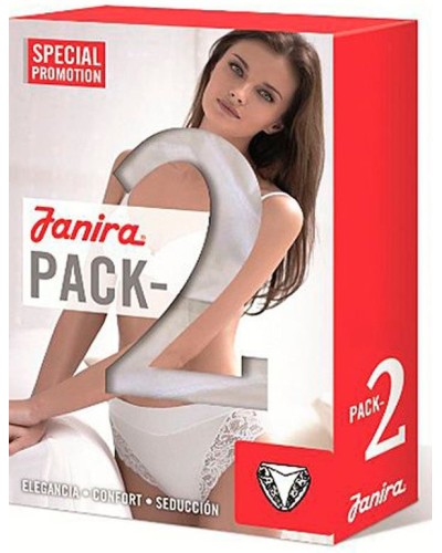 Pack de 2 calces 1031397 Milano Esencial -  Janira