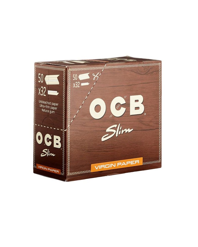 OCB Virgin Slim - Paper de fumar, 50 caixes x 32 fulles