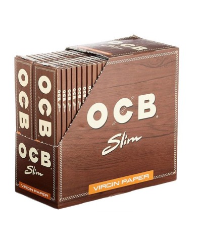 OCB Virgin Slim - Paper de fumar, 50 caixes x 32 fulles