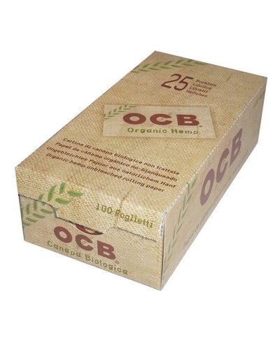 Ocb - Paper de cànem orgànic doble, 25 llibrets