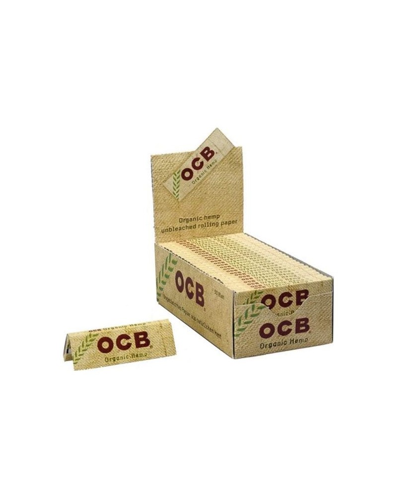 OCB - 50 caixes de paper de fumar de cànem natural (50 fulles)
