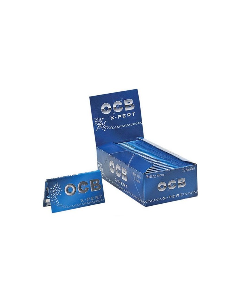 OCB X-Pert Blau 25 llibrets de paper de fumar