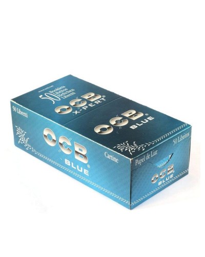 OCB X-Pert Expert - Paper blau, tall, 50 llibrets (sense nicotina)