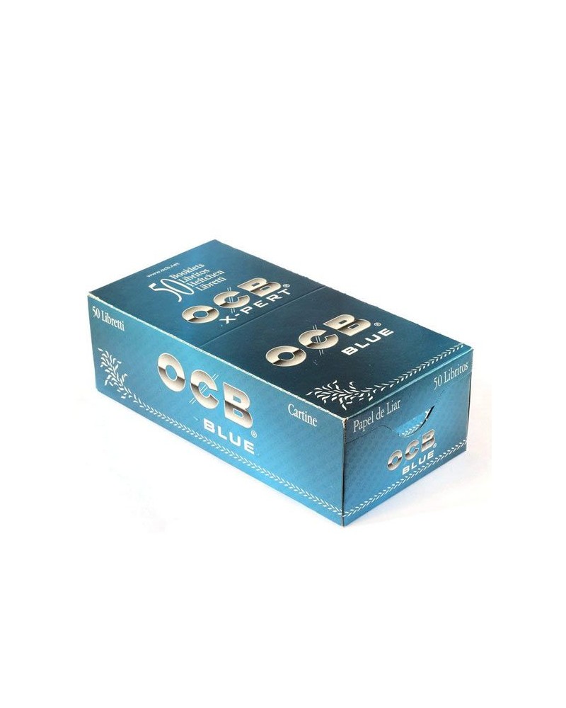 OCB X-Pert Expert - Paper blau, tall, 50 llibrets (sense nicotina)