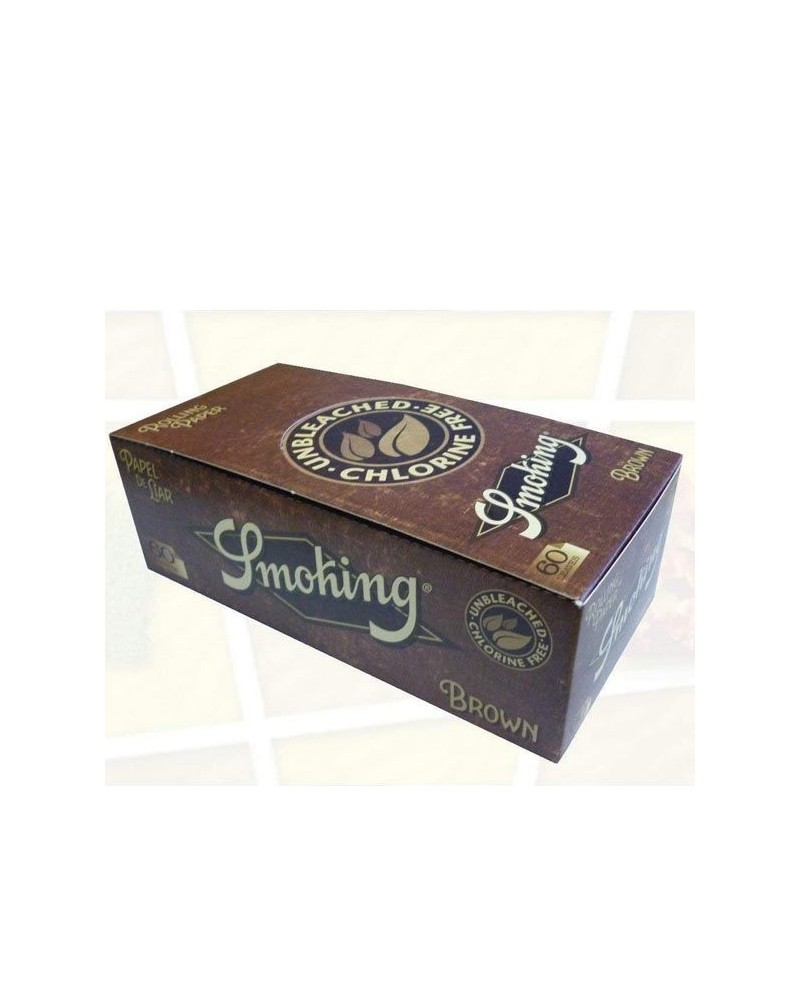 Smoking - Paper de Liar Curts - Color marró – 50 Llibrets