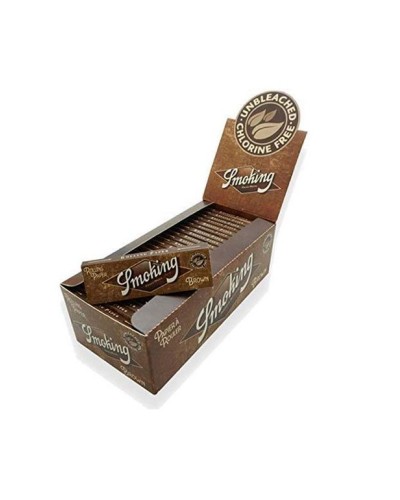 Smoking - Paper de Liar Curts - Color marró – 50 Llibrets