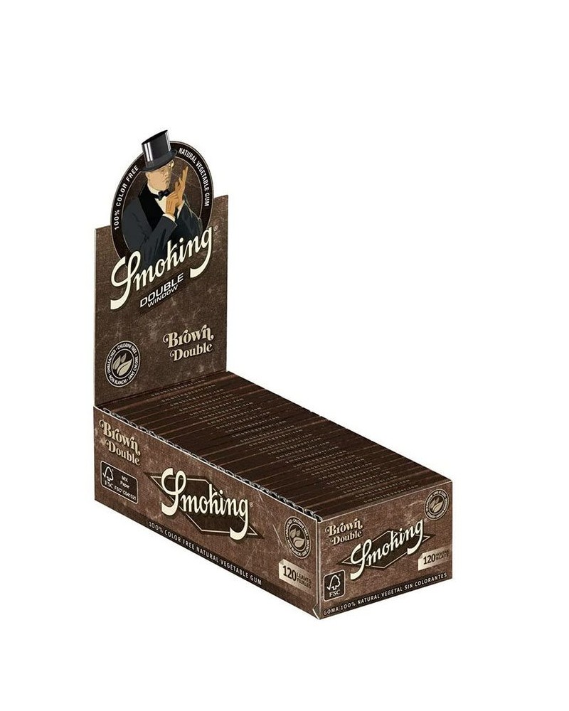 Smoking - Paper de fumar doble curt, 25 llibres