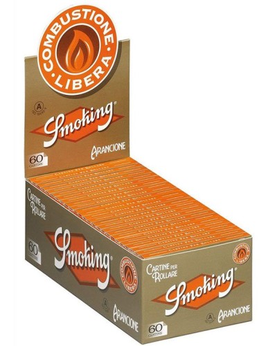 Smoking - Orange - Paper de liar curt (50 llibrets)