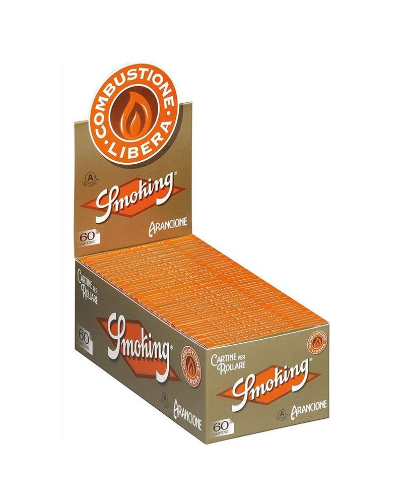 Smoking - Orange - Paper de liar curt (50 llibrets)
