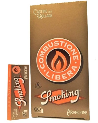 Smoking - Orange - Paper de liar curt (50 llibrets)