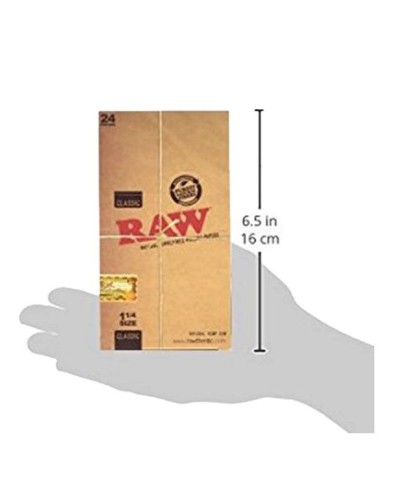 RAW Paper de Fumar Clàssic 1 1/4 24 unitats