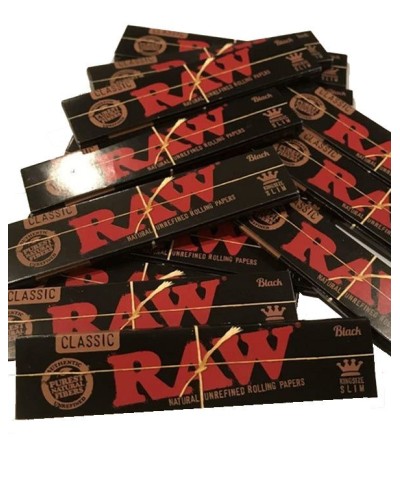 RAW Black King Size Slim Classic-50 llibrets de 32 Fulles
