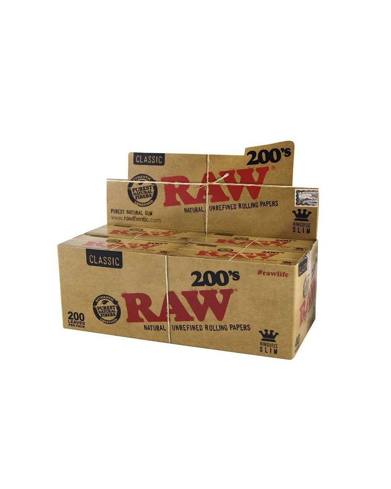 RAW Classic - Paper de Liar (, 200 Fulles per Quadern, 1 Caixa, 40 Unitats)