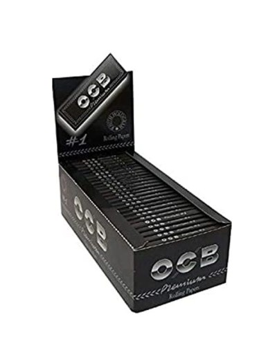 OCB Gomme No. 100 - Paper de Liar, Color Negre 4 Quaderns Curts