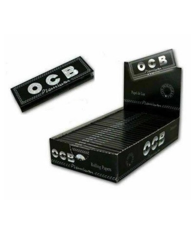OCB Gomme 100 - Paper de Liar, Color Negre 4 Quaderns Curts 125 x (5 Caixes)
