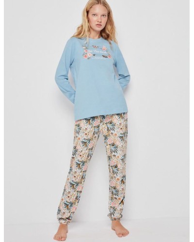 Pijama estampat floral de Gisela