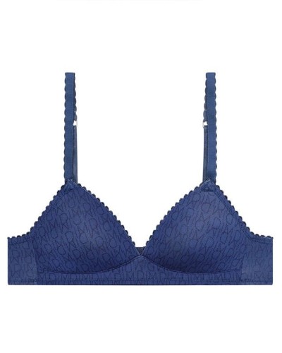 Sostenidor infantil triangular amb copes suaus de color blau Dim Touch