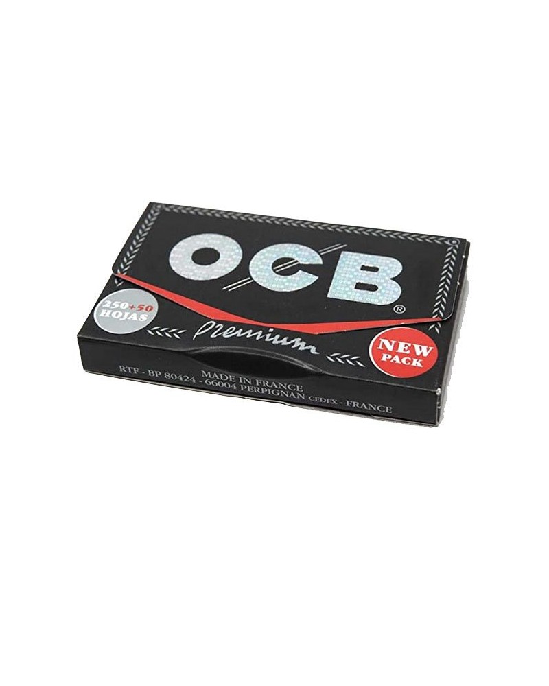 Estoig de Paper OCB Bloc 300 Negre Premium (40 llibrets)