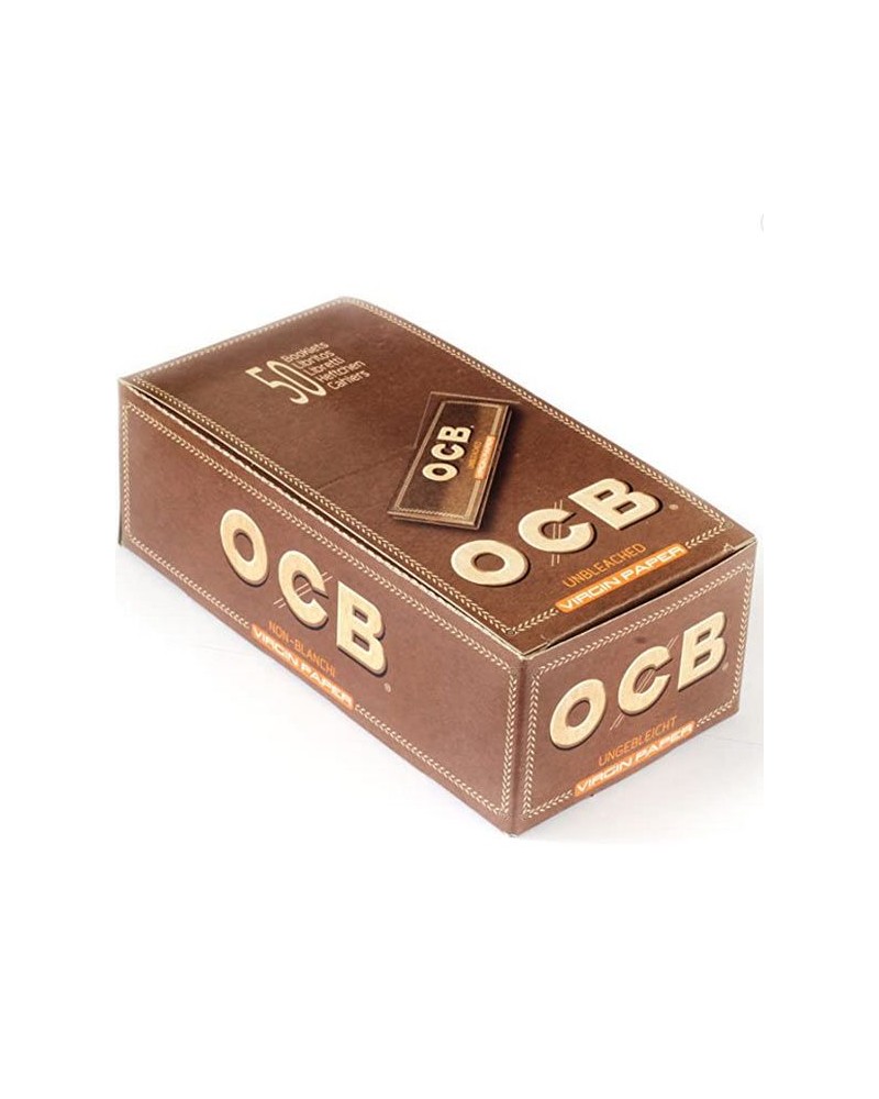 OCB  Paper de fumar sense blanquejant, 50 caixes x 50 fulles