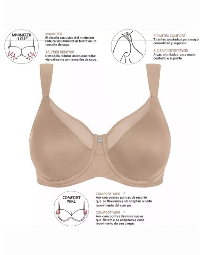 Sostenidor Triumph True Shape Sensation W01 Talla de Copa D