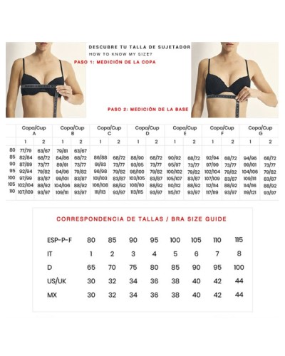 Sostenidor Push-Up sense aros Cristina Copa B i C - Promise
