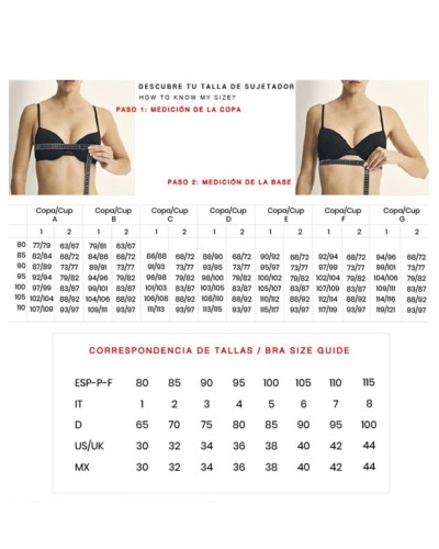 Sostenidor Bandeau Promise Natalia Copa B i C