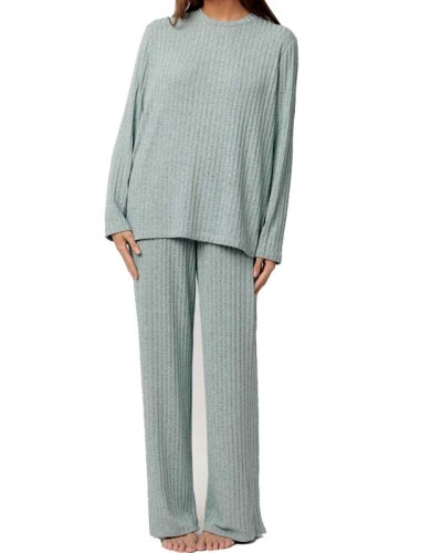 Pijama Dona Tracksuit Aqua i Oliva | ADMAS