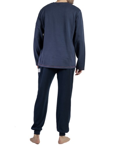Pijama Home Blau Marí Felpa – NEW PLAN by ADMAS