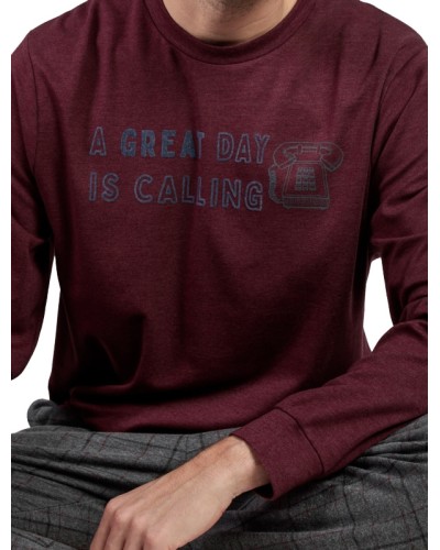 Pijama Home A Great Day is Calling - Admas