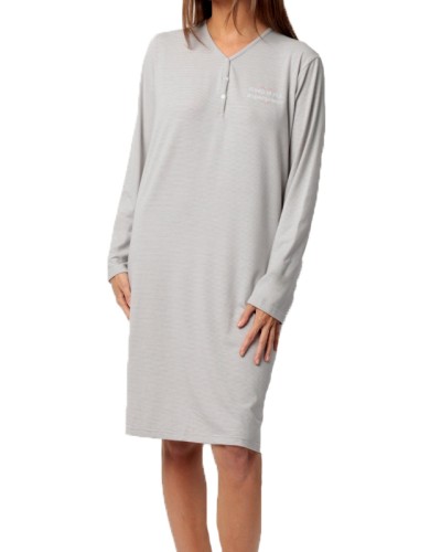 Camisó Dona Gris Sleep Is My Superpower - Admas
