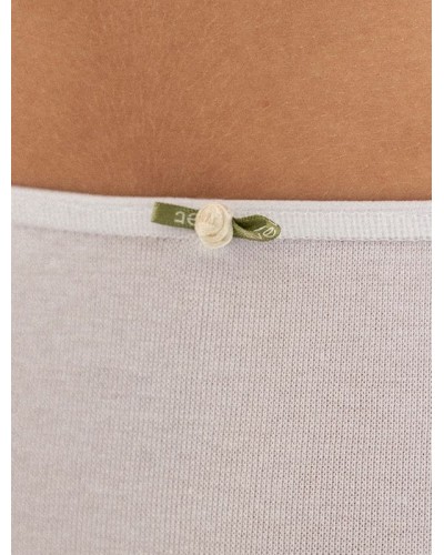 Calça midi cotó Avet Rose