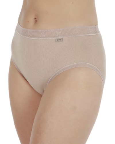 Calça midi cotó encaix Avet