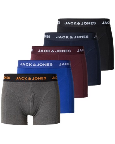 Pack de 5 bòxers de cotó per a home - Jack & Jones