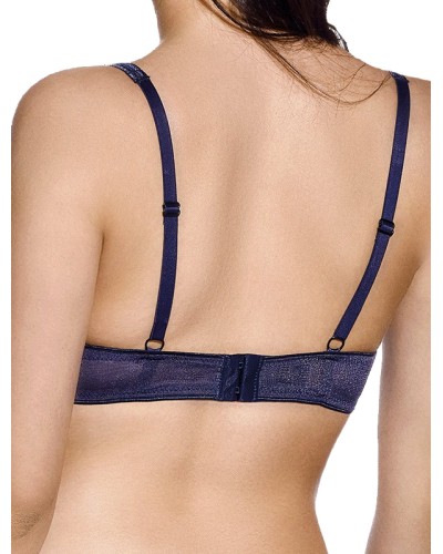 Sostenidor REBECA amb Aros i Farciment Jacquard Floral Copa B - Selene