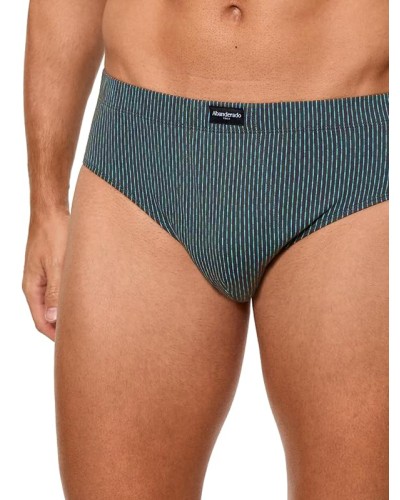 Slip semicurt tancat de cotó x3