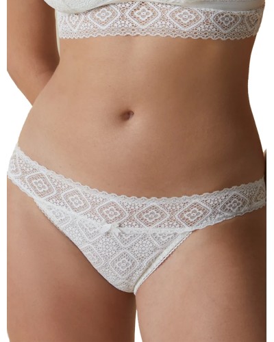 Braga Bikini 3113 AMAYA Encaix Bohemi i Tul Plumetti - Selene