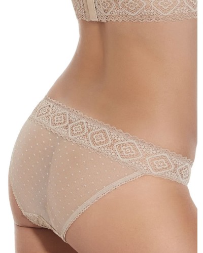 Braga Bikini 3113 AMAYA Encaix Bohemi i Tul Plumetti - Selene