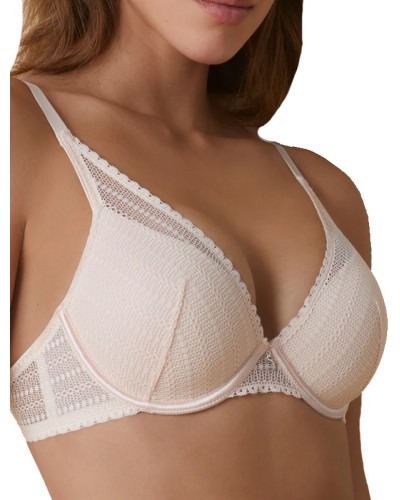 Sostenidor amb aros VIVIAN d'Encaix Crochet Copa B - Selene