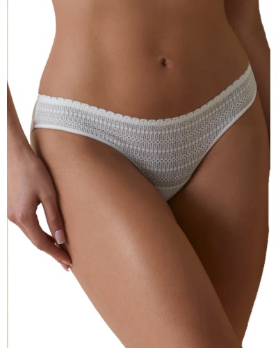Braga Bikini Vivian 3112 Encaix Crochet i Tul de Tir Baix - Selene
