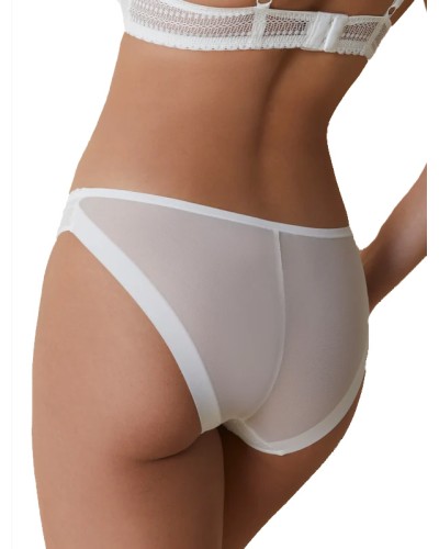 Braga Bikini Vivian 3112 Encaix Crochet i Tul de Tir Baix - Selene