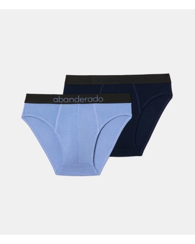 Abanderado-Pack de 2 slips tancats de bambú col·lecció Sensitive