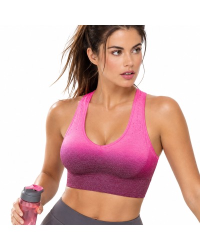 Sostenidor Esportiu DIANA Sense Costures Esquena I Farciment Extraïble - Selene